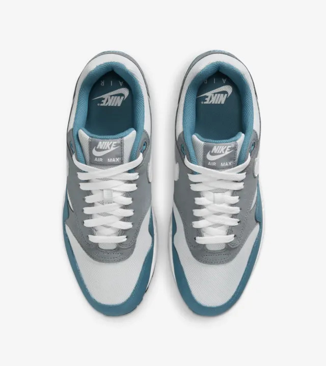 Nike Air Max 1 Noise Aqua and Cool Grey