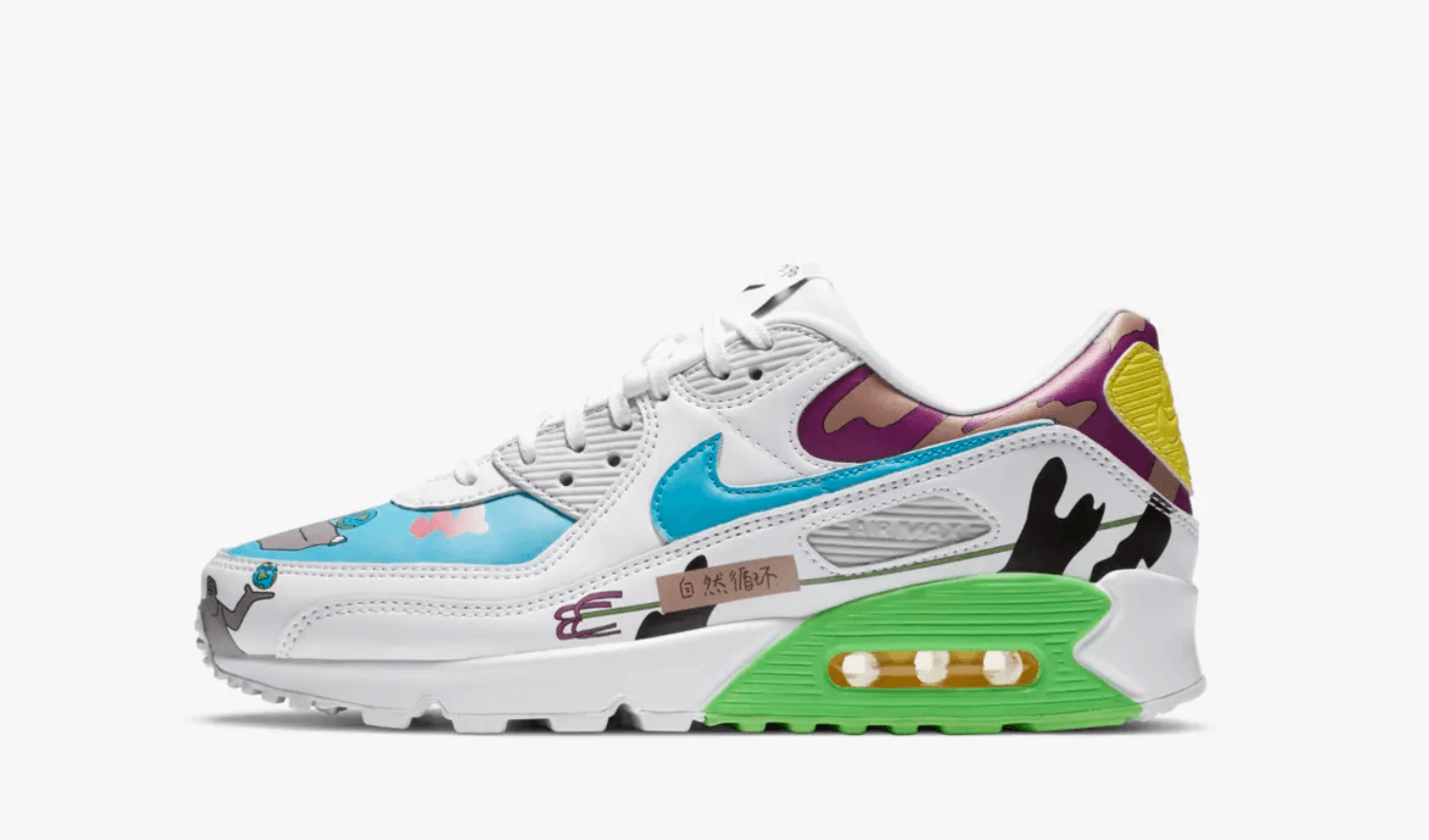 Nike Air Max 90 flyleather Rouhan Wang 202 Nike Air Max 90 flyleather Rouhan Wang 202