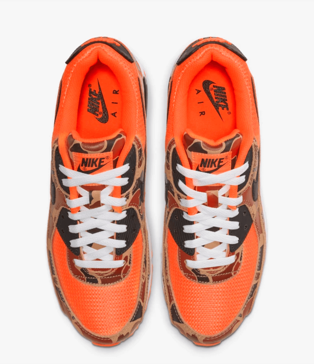 Nike Air Max 90 Orange Duck Camo 2020