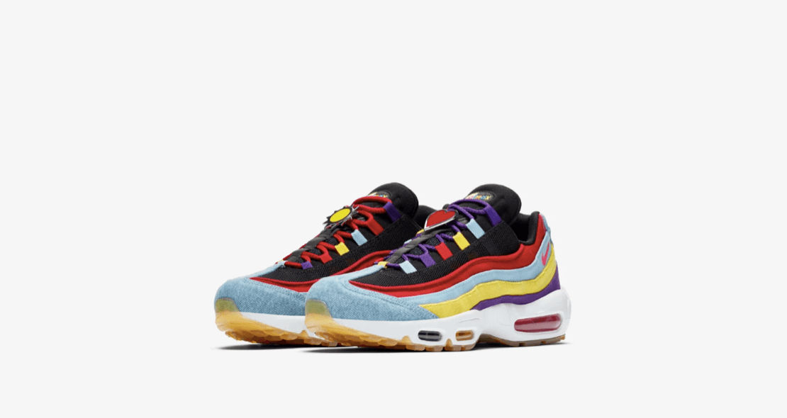 Air Max 95 Psychic Blue Chrome Yellow