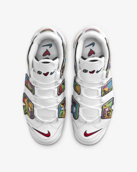 Nike Air More Uptempo Peace Love Basketball Nike Air More Uptempo Peace Love Basketball