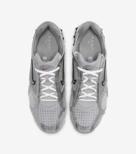 NIKE AIR ZOOM SPIRIDON CAGE 2_METALLIC SILVER_PLATEADO