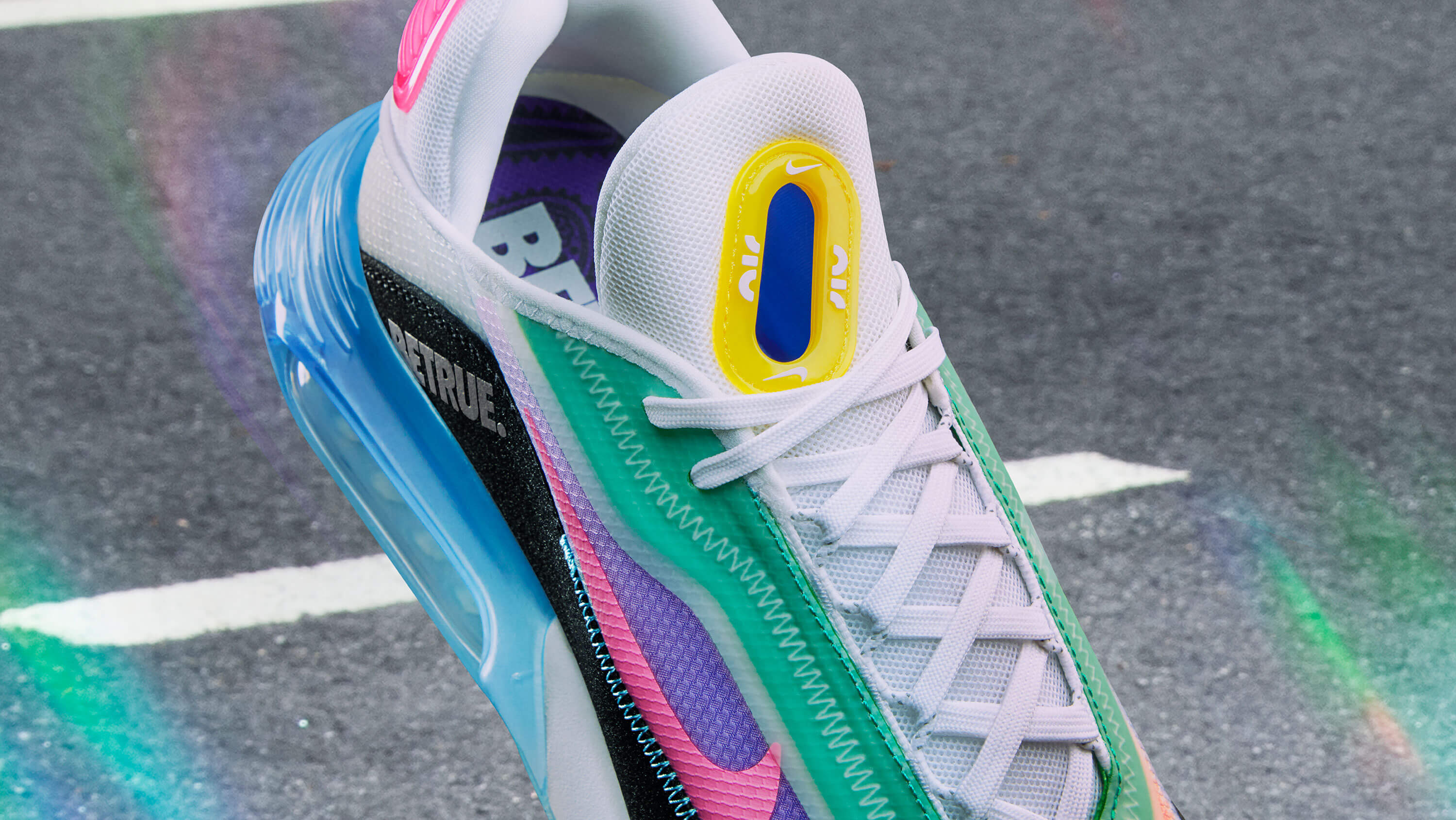 tenis nike air force one arcoiris suela de colores for one