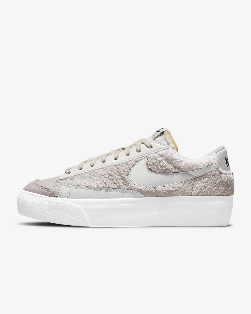 Nike Blazer Low Platform peludas Nike Blazer Low Platform peludas
