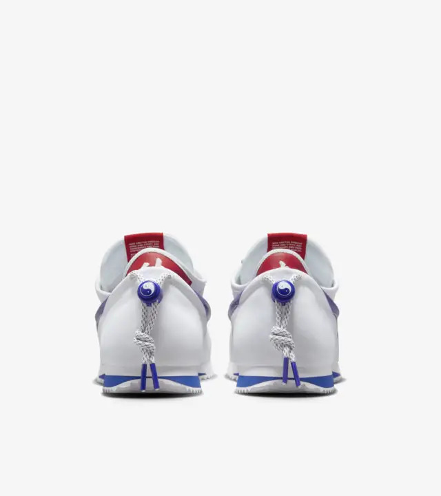 nike Cortez x CLOT White and Game Royal