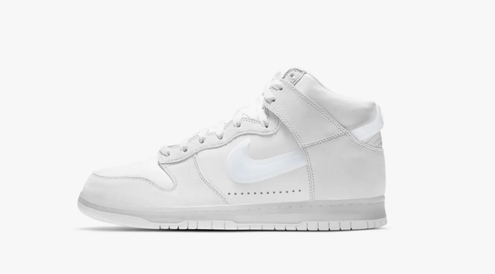 Nike Dunk High x Slam Jam Clear White 2020