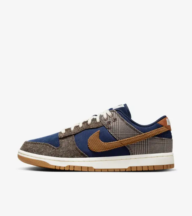 Nike Dunk Low Midnight Navy and Baroque Brown