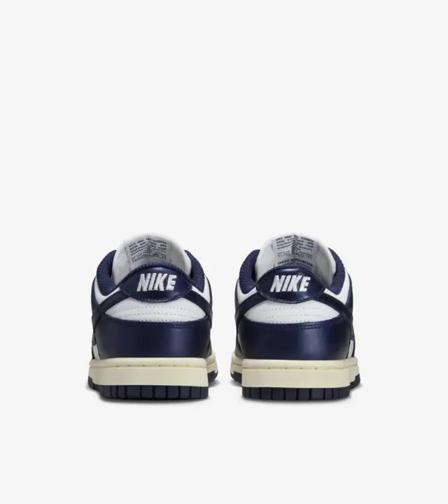 Nike Dunk Low Midnight Navy and White