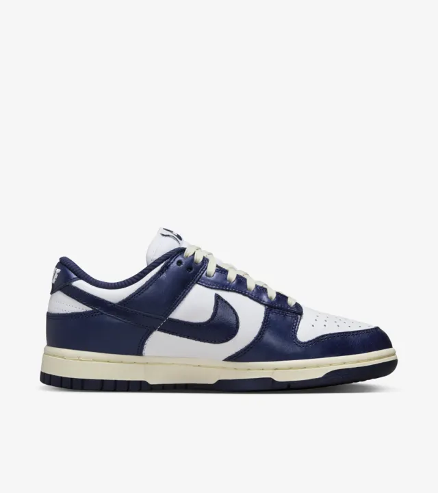 Nike Dunk Low Midnight Navy and White
