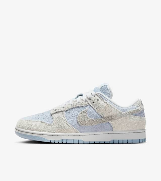 Nike Dunk Low Light Armory Blue and Photon Dust