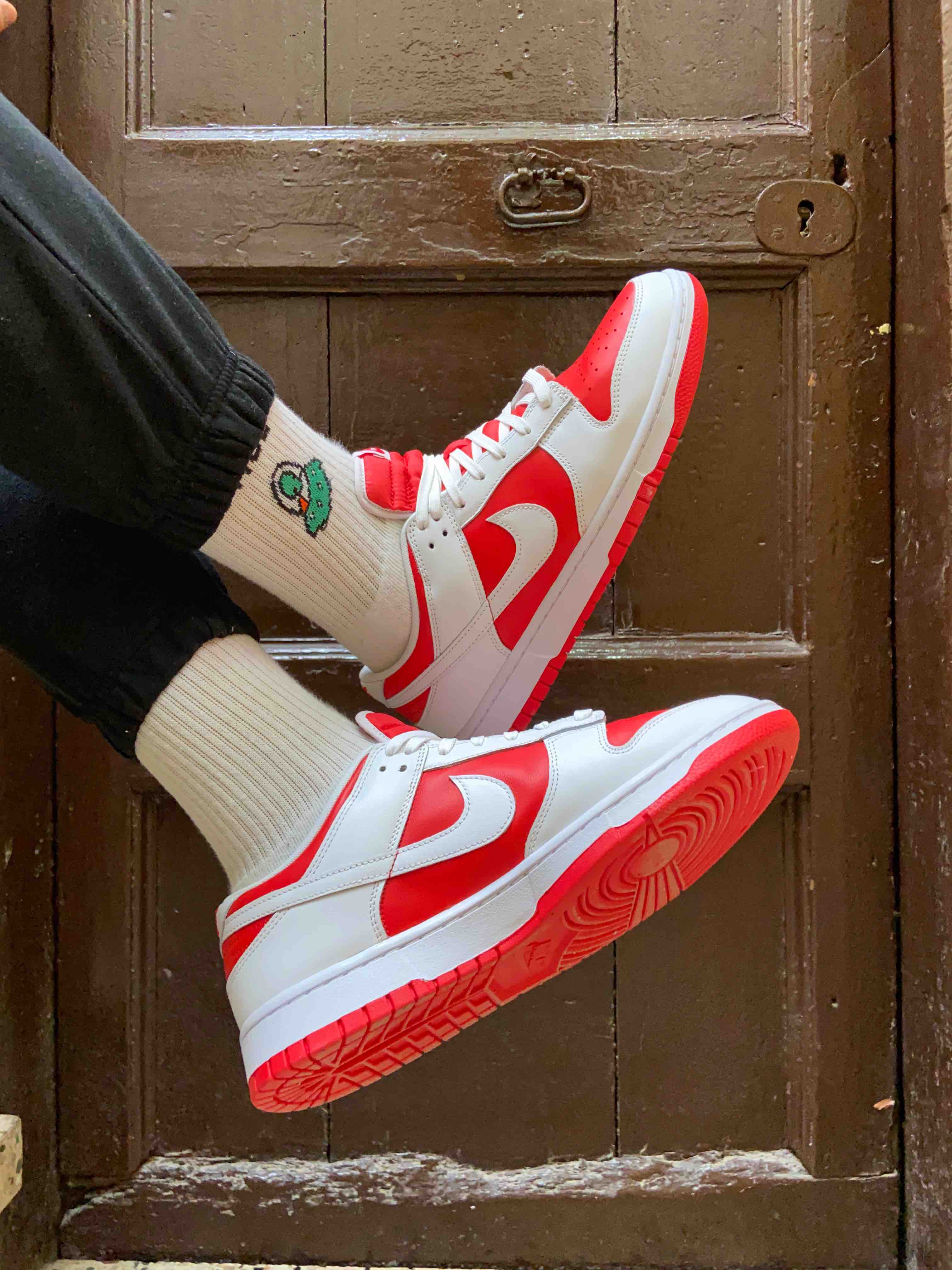 Nike dunk 2025 low rojas