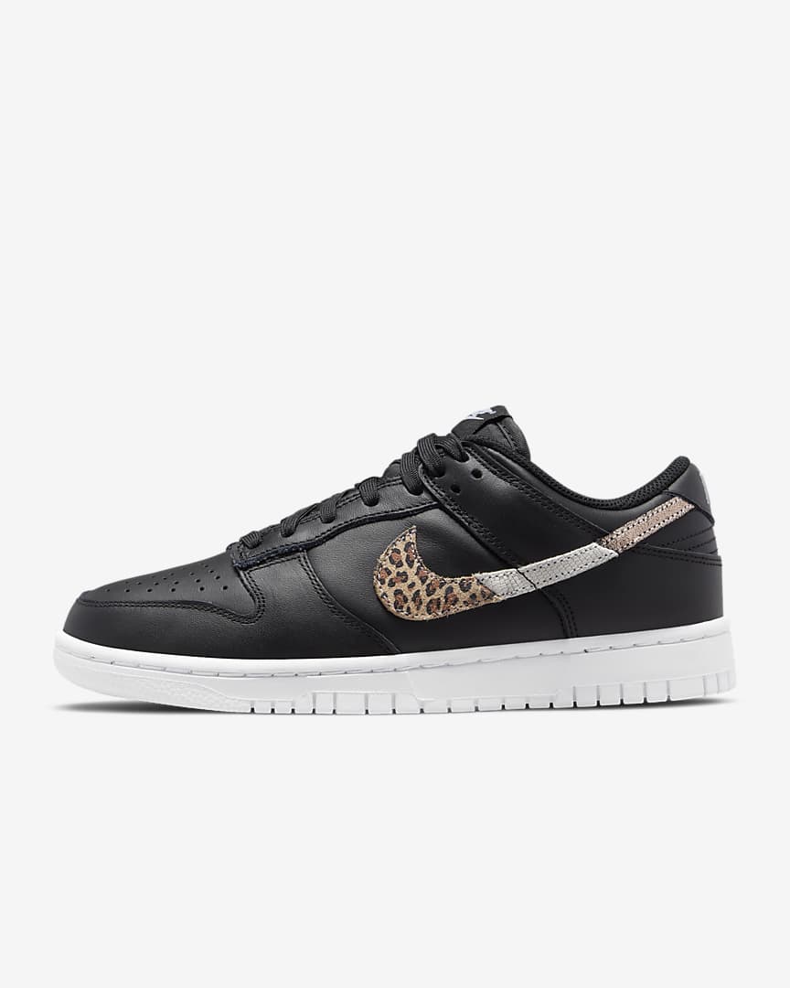 Nike Dunk Low SE animal print negras