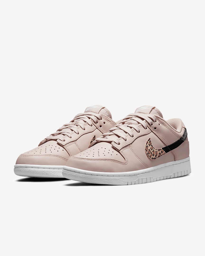 Nike Dunk Low SE animal print rosa