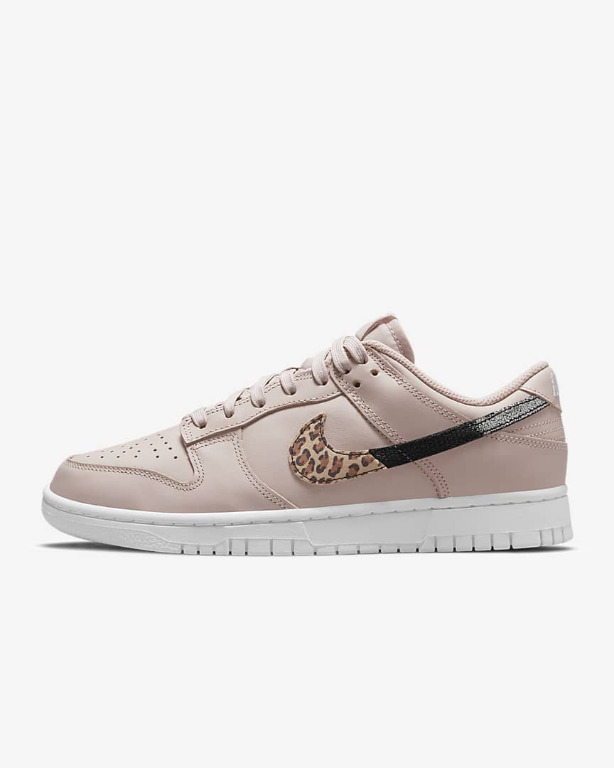 Nike Dunk Low SE animal print rosa