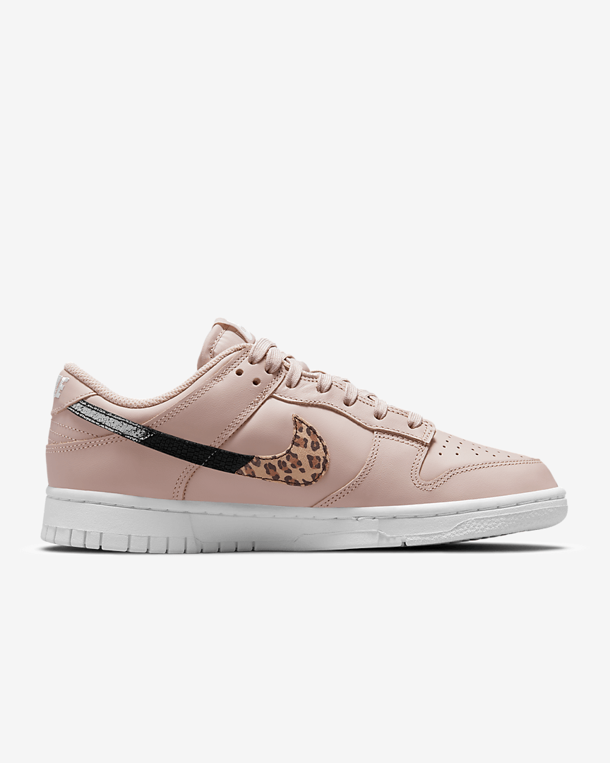 Nike Dunk Low SE animal print rosa