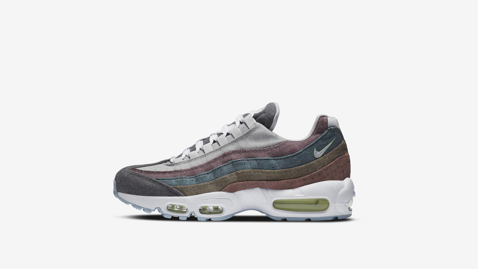 Nike Air Max 95 recicladas de la colección Nike Sportwear Recycled Canvas Pack 2020 Nike Air Max 95 recicladas de la colección Nike Sportwear Recycled Canvas Pack 2020