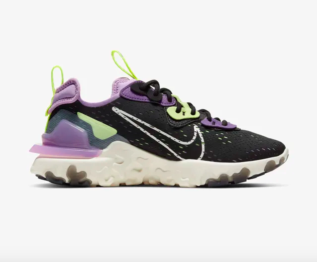 Nike React Vision gravity purple volt