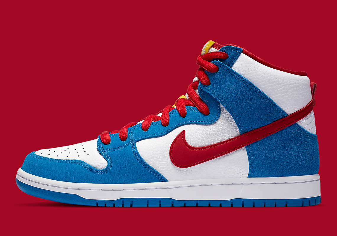 Nike SB Dunk High Doraemon