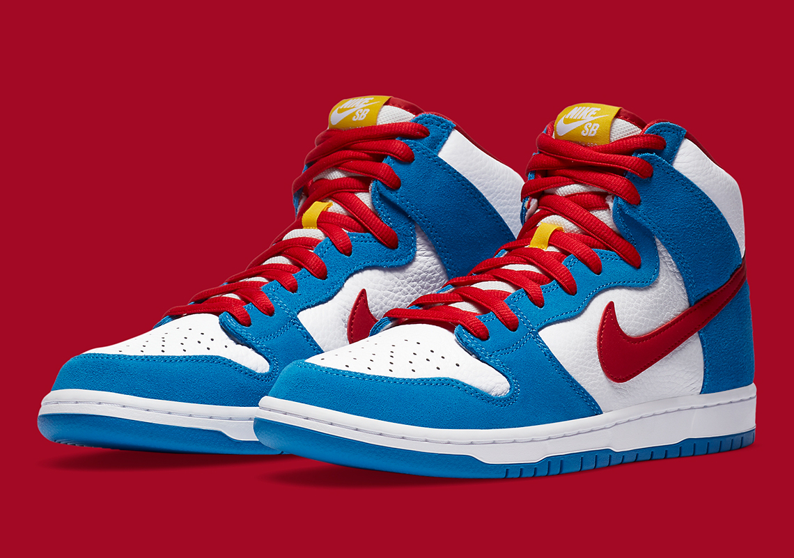 Nike SB Dunk High Doraemon