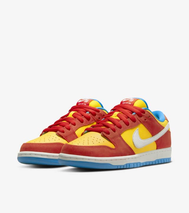 Nike SB Dunk Low Habanero Red Bart Simpson Nike SB Dunk Low Habanero Red Bart Simpson