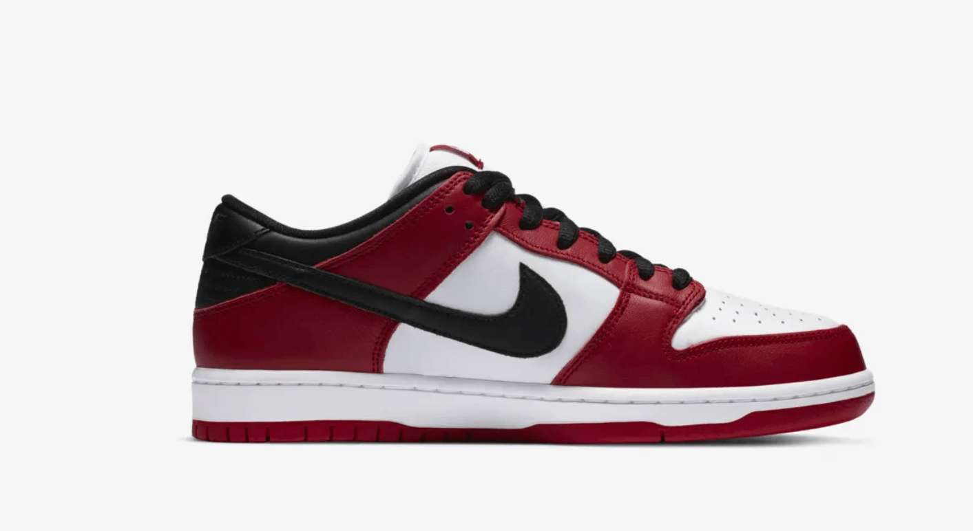 Nike SB dunk low pro  modelo chicago 2020