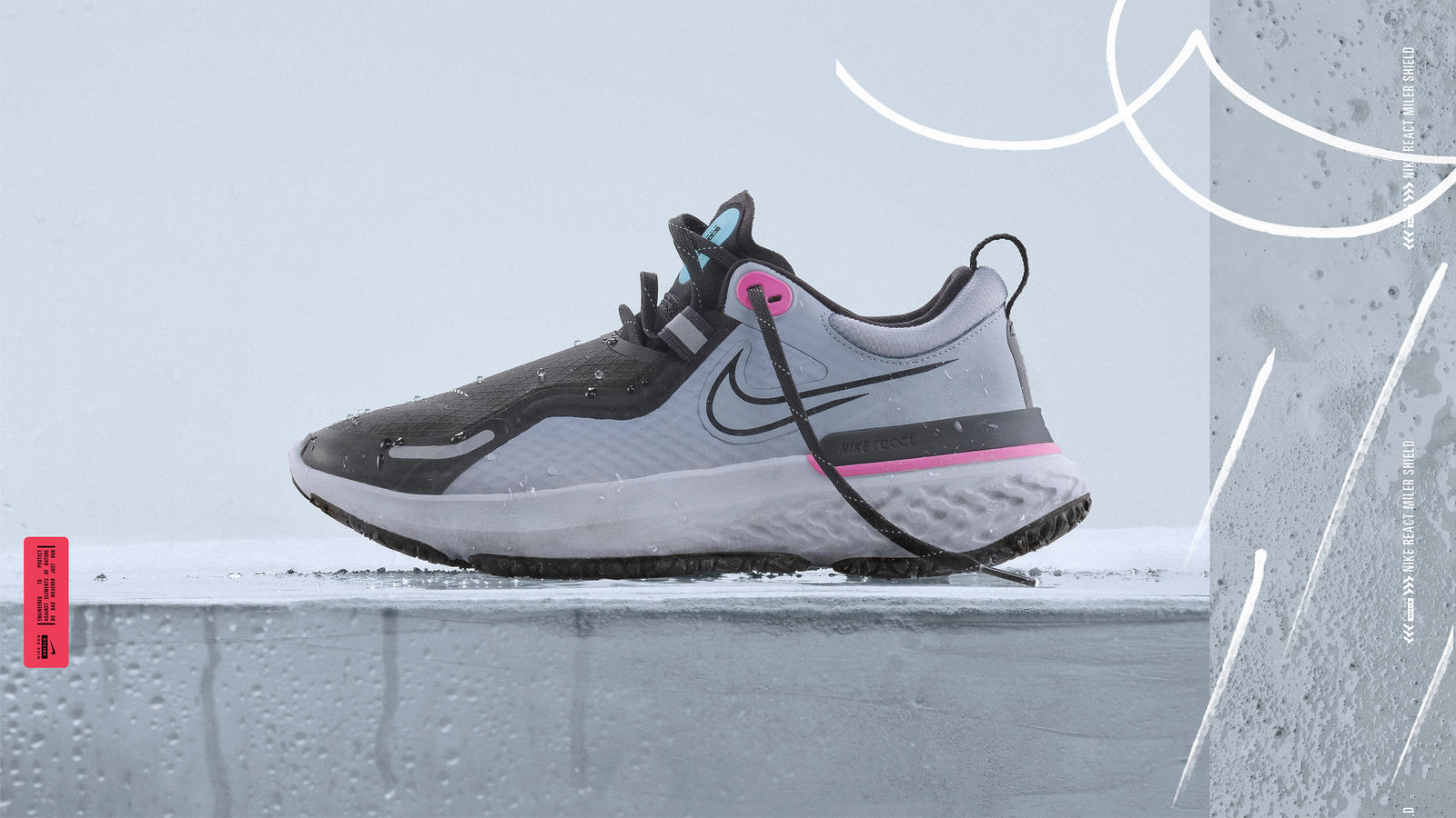 Nike Pegasus 37 Shield y Nike React Miler Shield