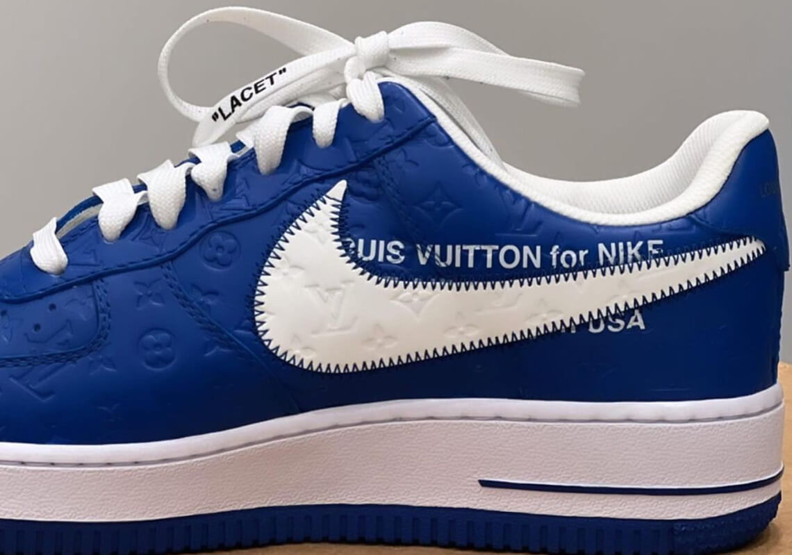 Las Nike Air Force 1 de Louis Vuitton blancas son la joya de la esperada  colección