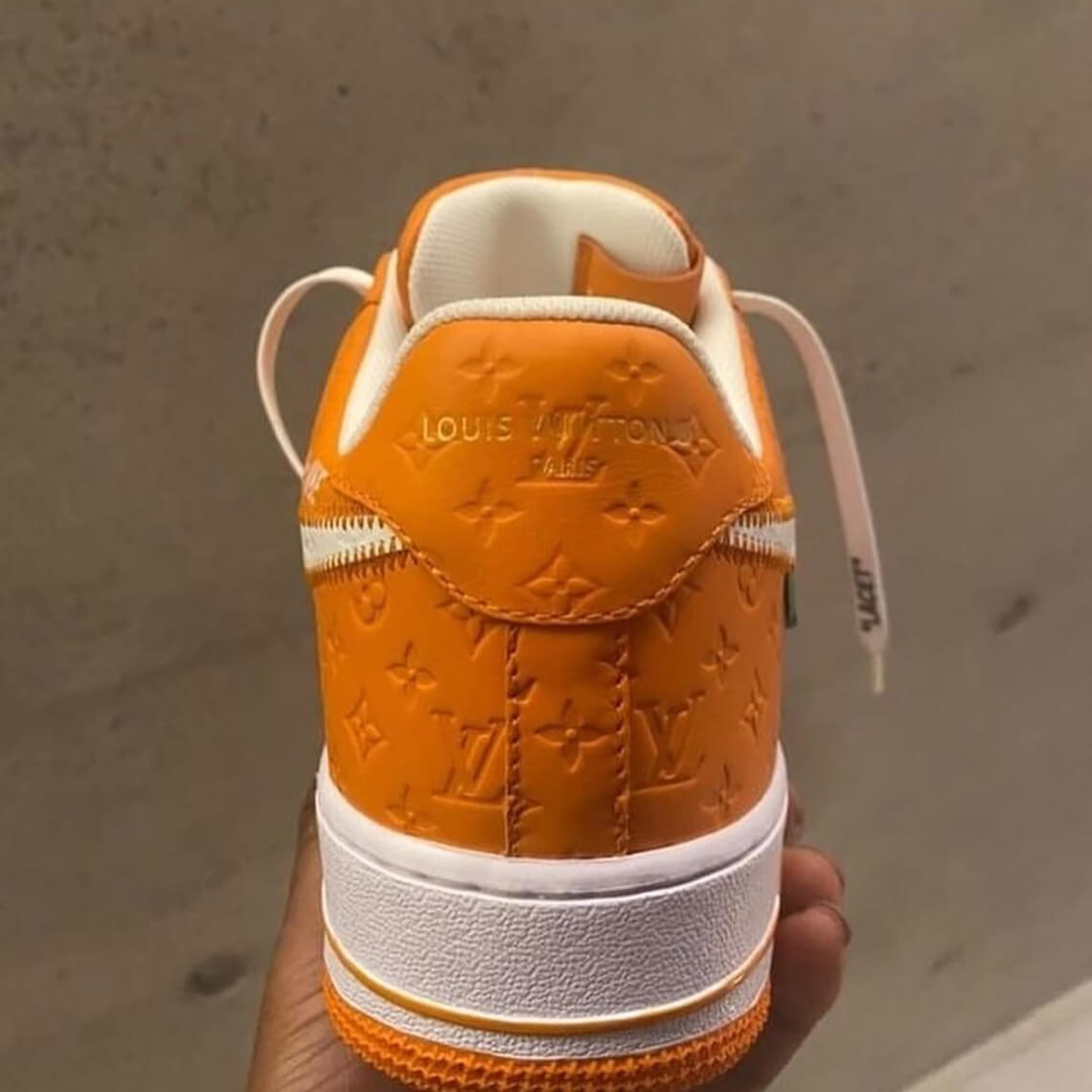 Lances para o tênis Louis Vuitton x Nike Air Force 1 de Virgil Abloh  atingem 65 mil dólares - FFW