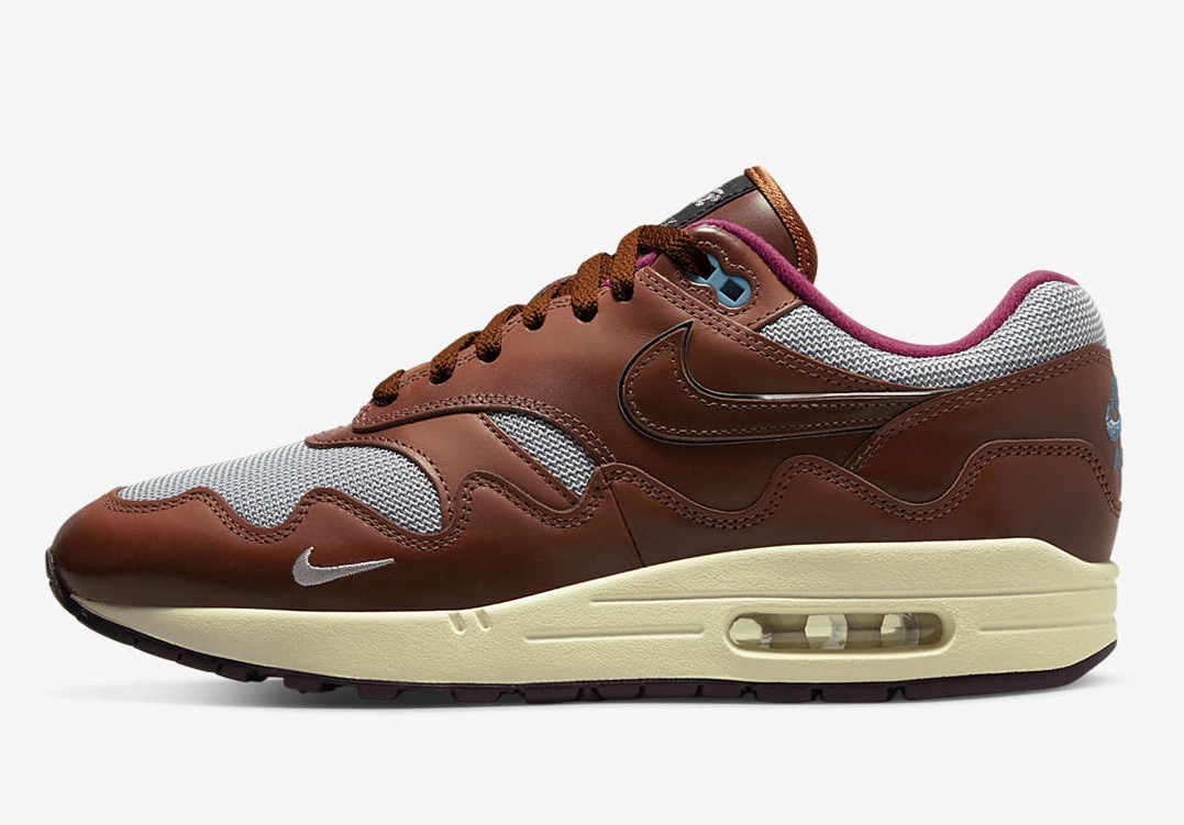 Patta Nike Air Max 1 Dark Russet