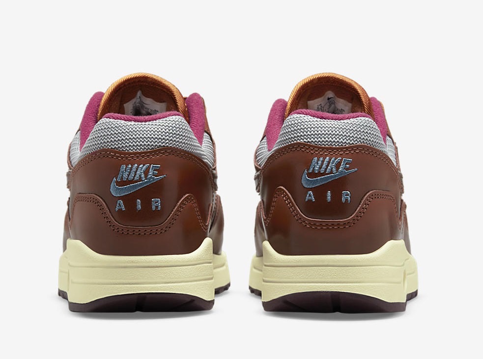 Patta Nike Air Max 1 Dark Russet