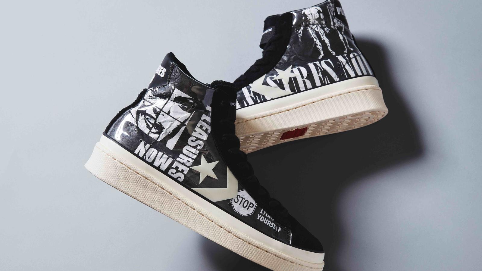 Converse x Pleasures Pro Leather