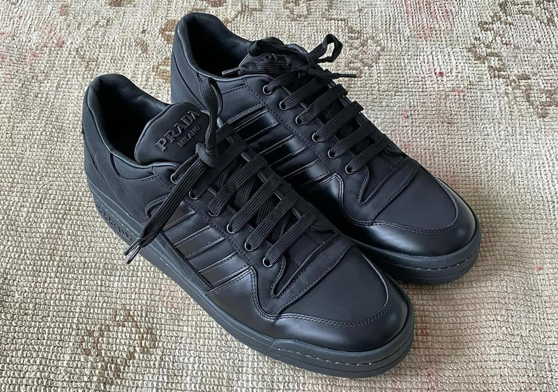 Prada x adidas Forum Low “Triple Black” Prada x adidas Forum Low “Triple Black”
