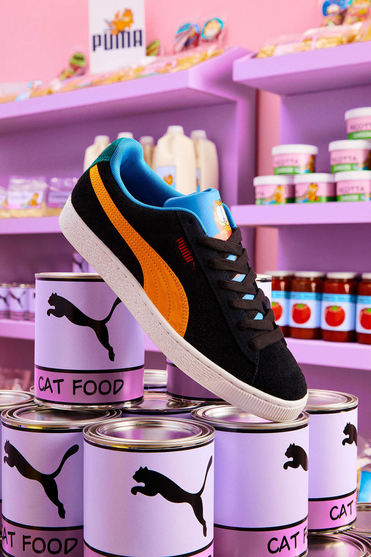 Cancelar chasquido retorta 🥇 LAS PUMA más FELINAS inspiradas en GARFIELD zapatillasysneakers.com