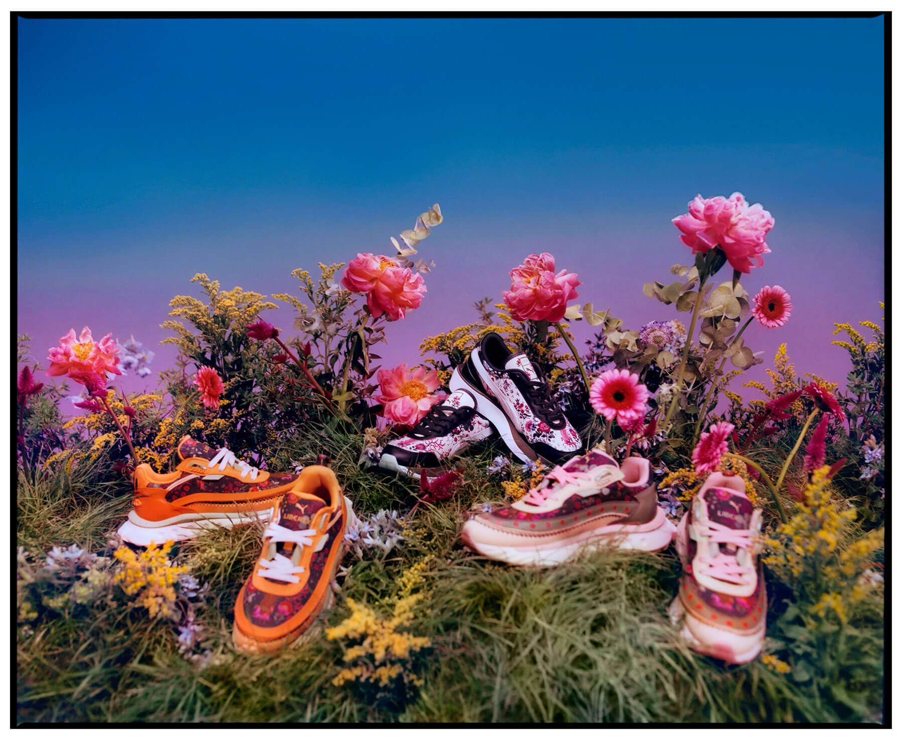 Zapatillas x mayor en flores 2025