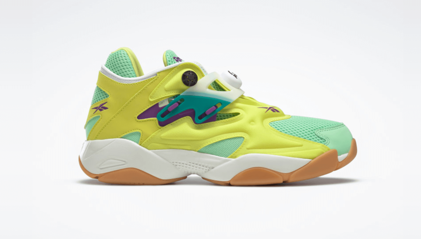 Reebok pump mujer amarillo 2025