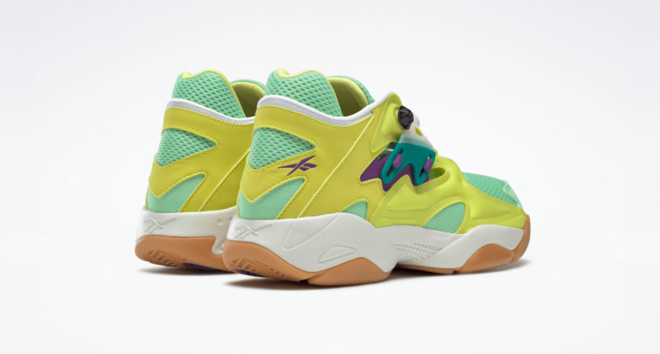Reebok pump mujer amarillo 2025
