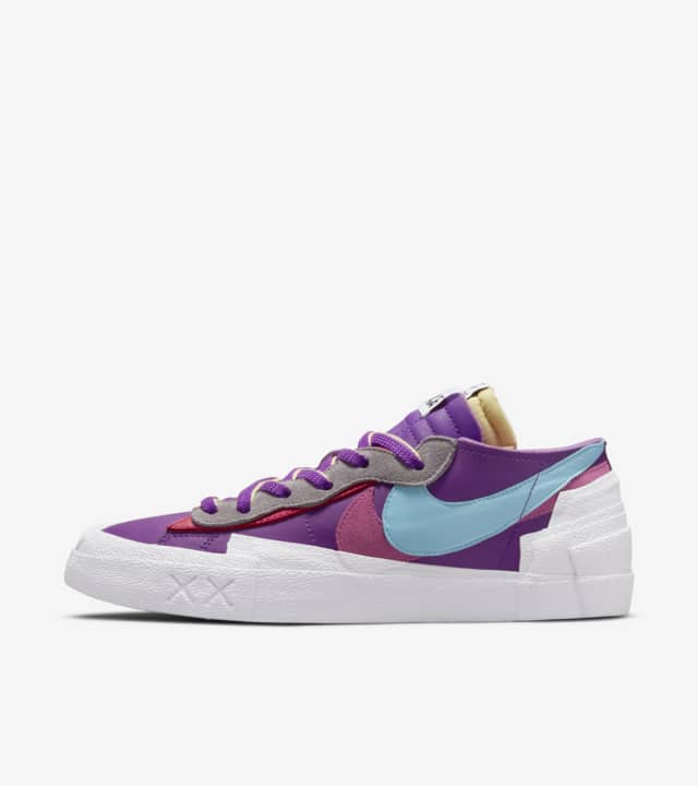 sacai x KAWS Blazer Low Purple Dusk