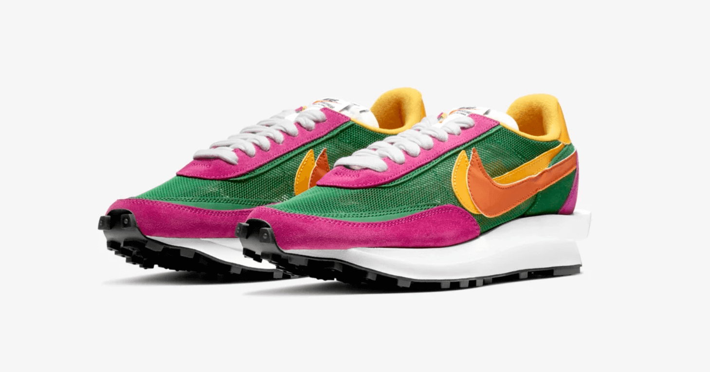 SACAI X NIKE LDWAFFLE PINE GREEN