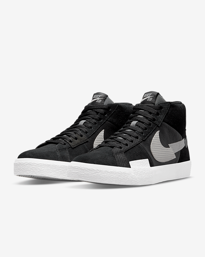 Nike SB Zoom Blazer Mid Premium Mosaic 2021 Barcelona color blanco y negro Nike SB Zoom Blazer Mid Premium Mosaic 2021 Barcelona color blanco y negro