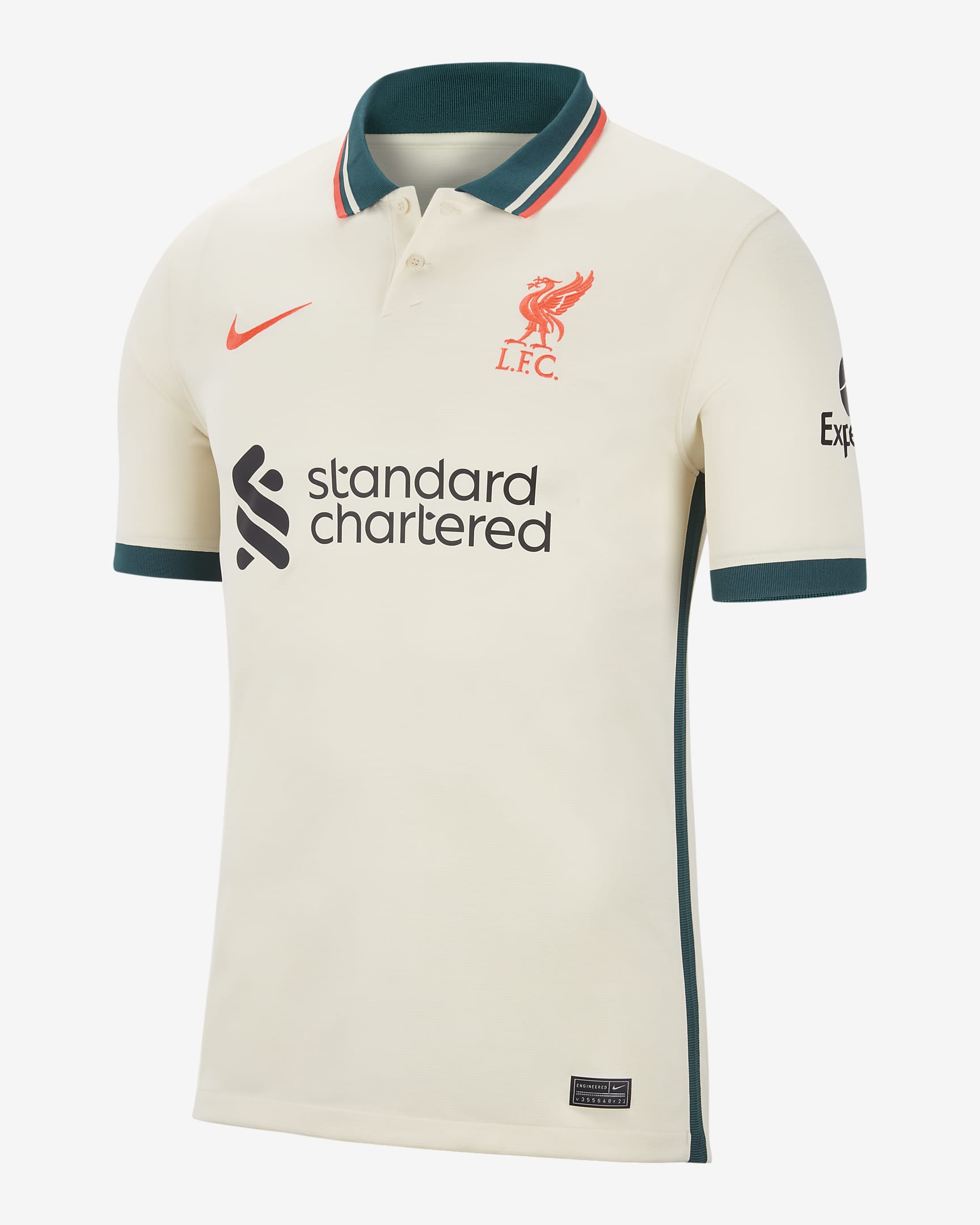 Segunda equipacion Liverpool 2021 2022