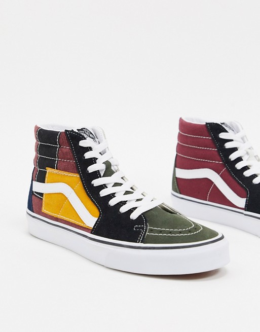 Sk8 exclusivas en ASOS Vans multicolor