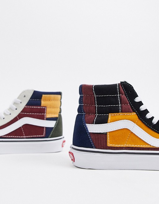 Sk8 exclusivas en ASOS Vans multicolor