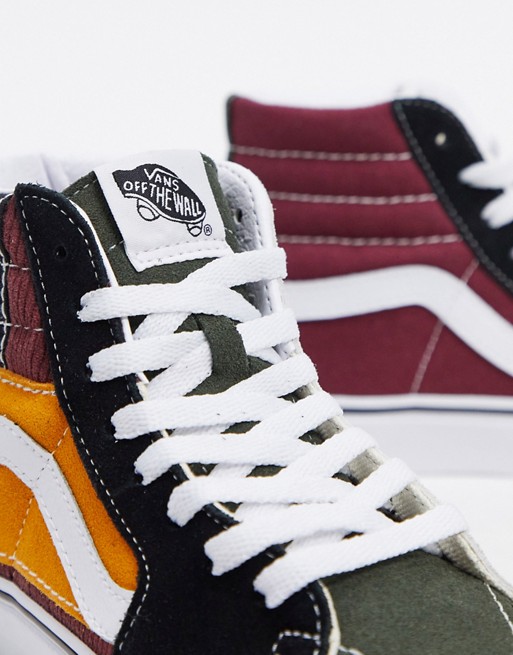 Sk8 exclusivas en ASOS Vans multicolor