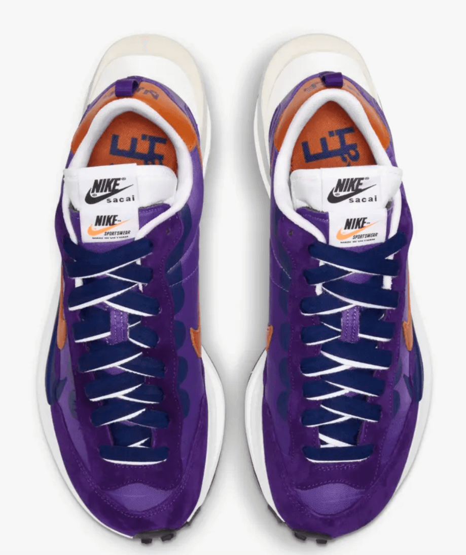zapatillas Nike x Sacai VAporWaffle Dark Iris 2021