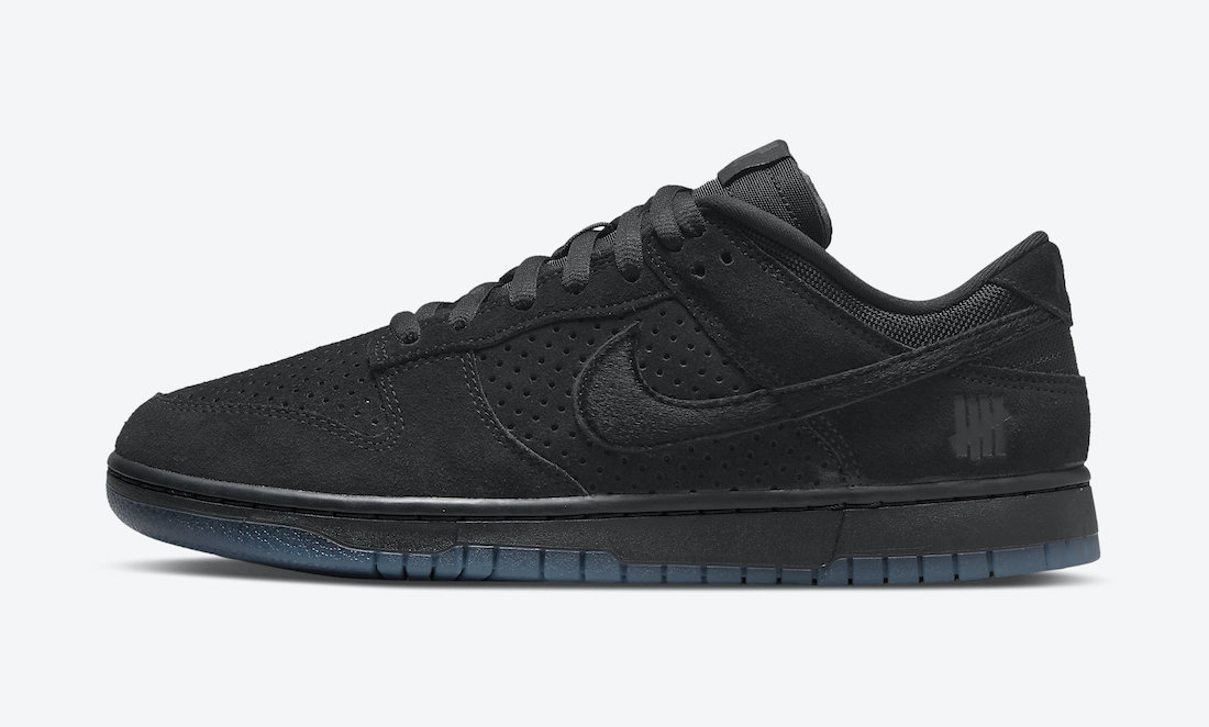 Undefeated-Nike Dunk Vs Air Force 1-Dunk-Low-Black