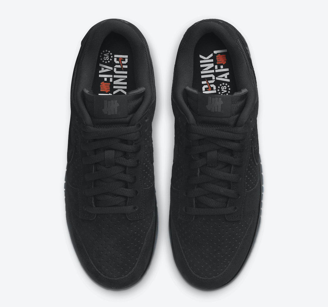 Undefeated-Nike Dunk Vs Air Force 1-Dunk-Low-Black Undefeated-Nike Dunk Vs Air Force 1-Dunk-Low-Black