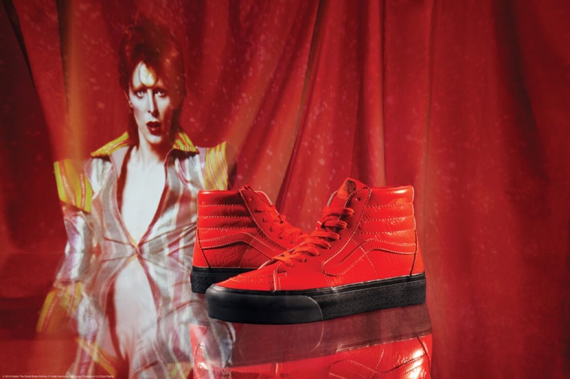 Imagen modelo Vans David Bowie