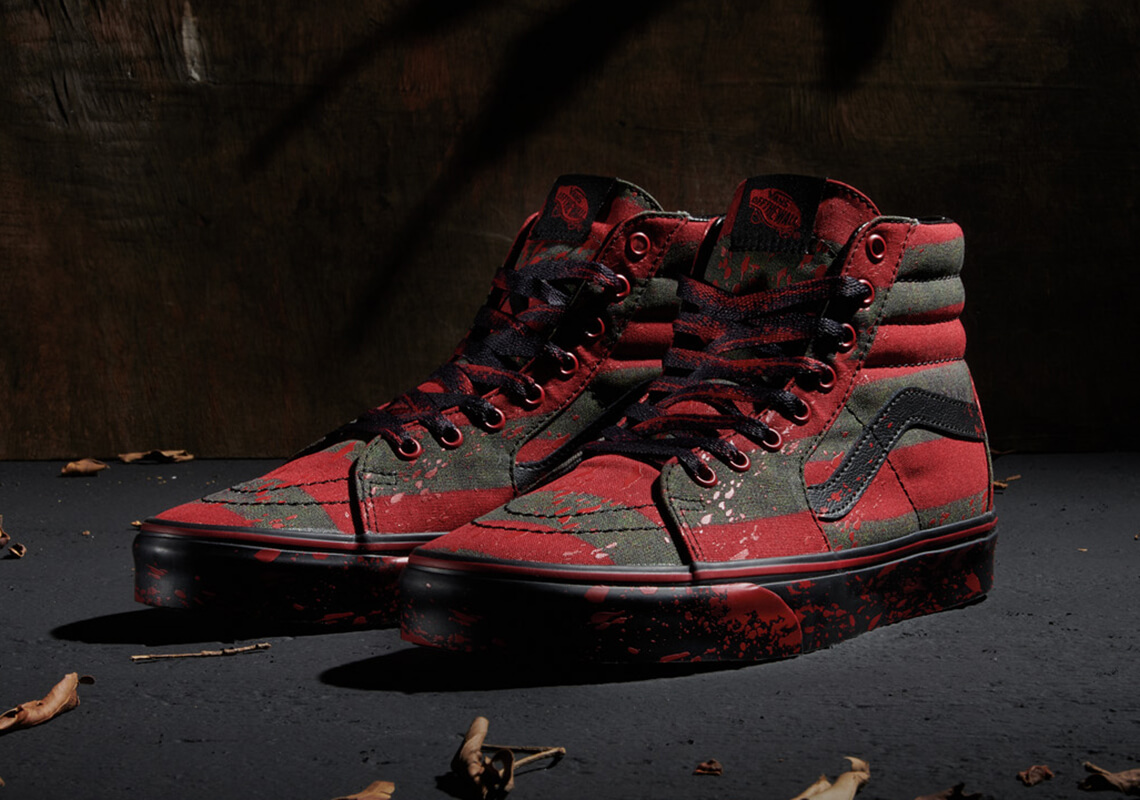 vans-horror-pack-freddy krueger elm street