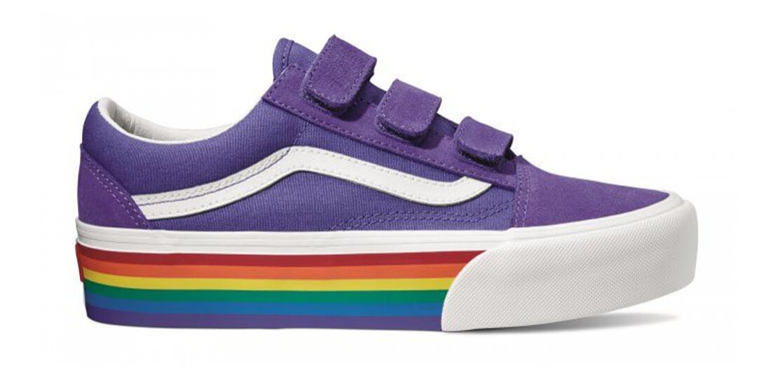 Rainbow Old Skool V Platform