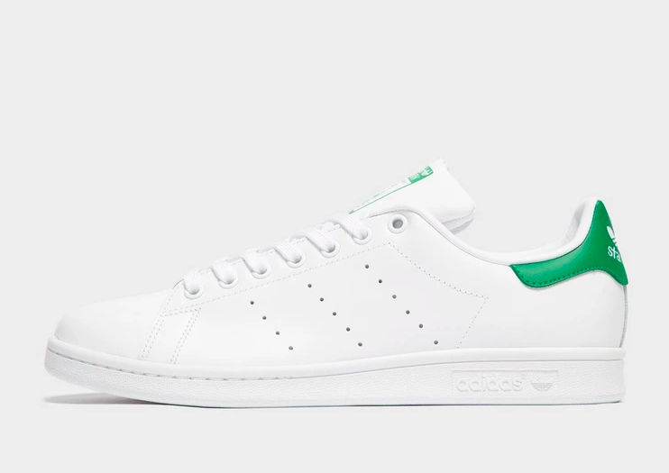 adidas blancas y verdes